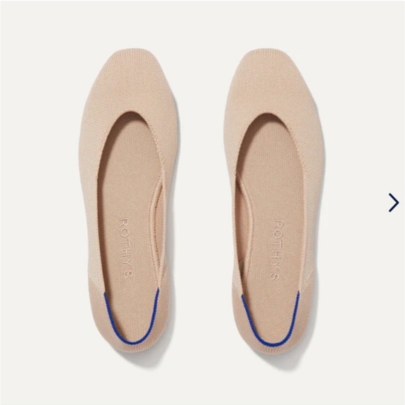 Rothy's Shoes - Rothy’s Ecru The Square Size 9